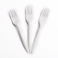 Biodegradable white fork 6"  in USA/European Market